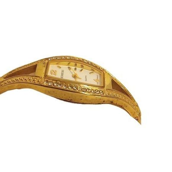 Rumors Gold Tone Quartz Women's Wrist Watch - Picture 3 of 4